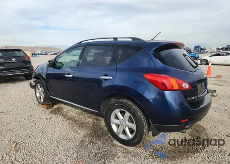 2009 Nissan Murano S from USA, damaged, VIN JN8AZ18W19W102799